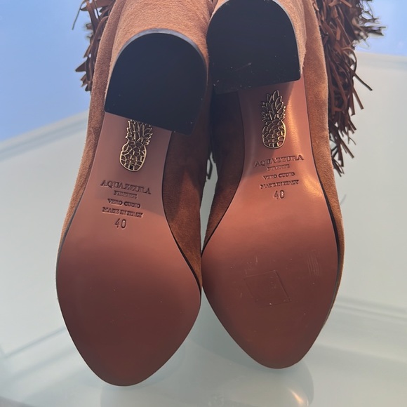 Woman’s aquazzura boots, brown size 40 - Picture 4 of 7